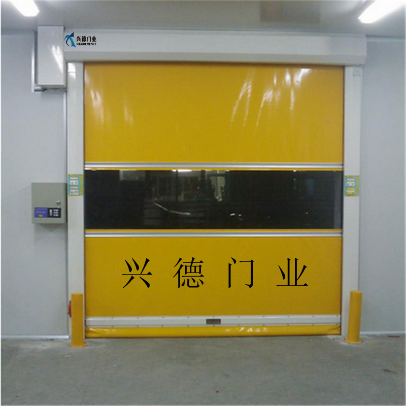 興德門眾多企業(yè)廠房選擇，只因快硬質快速門的人性化